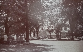 Walbridge Park Shelter House in 1940