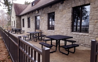 Patio at the Community Building